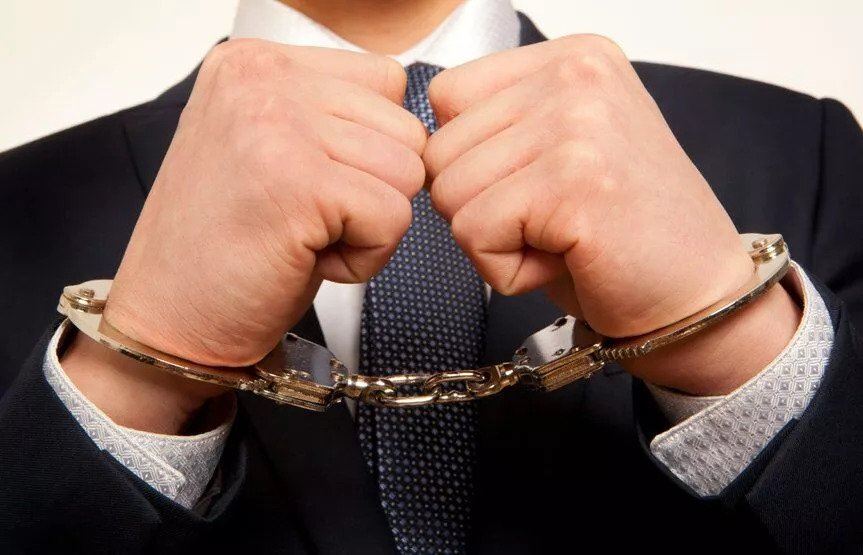 Man in cuffs